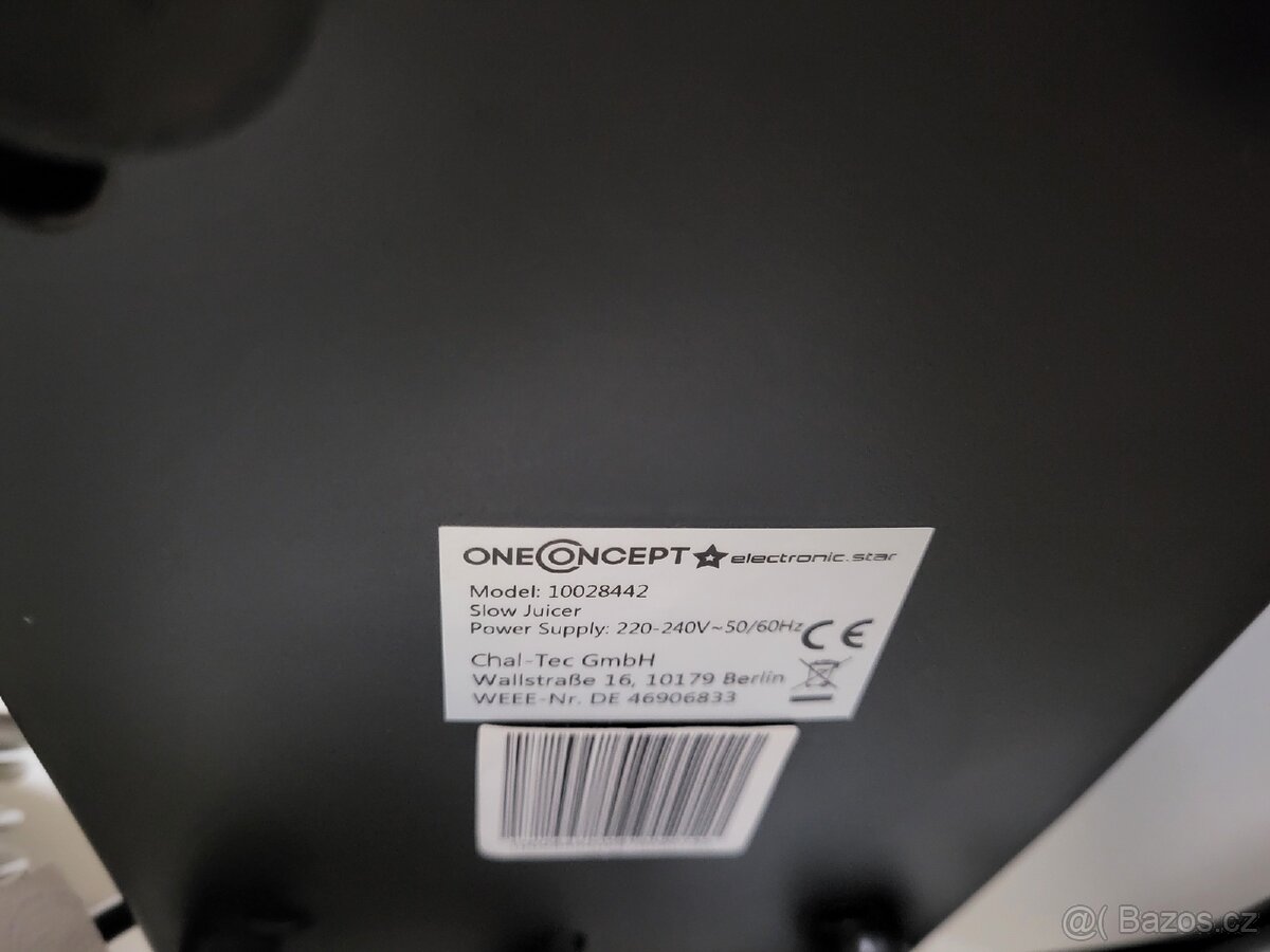 One concept, pomalý odšťavňovač - 3