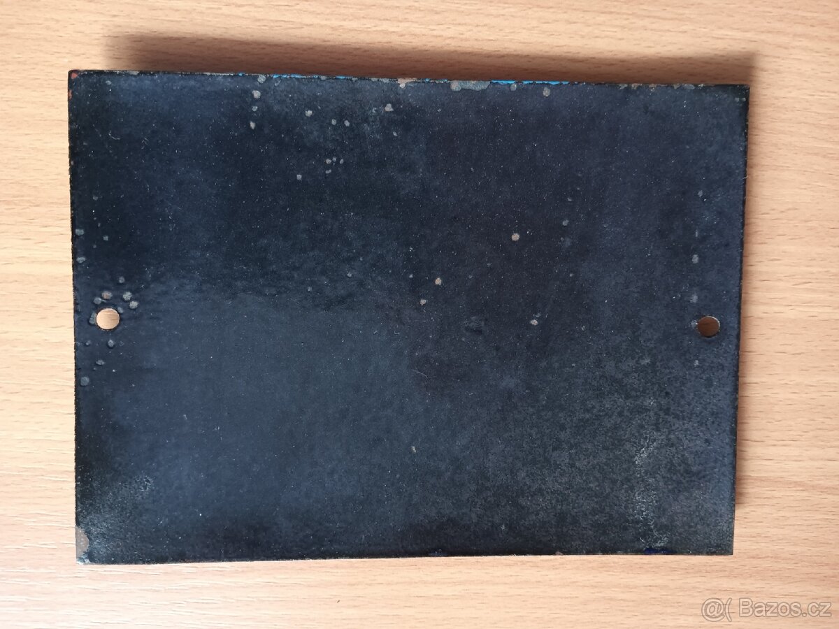 Smaltovana cedule - 3