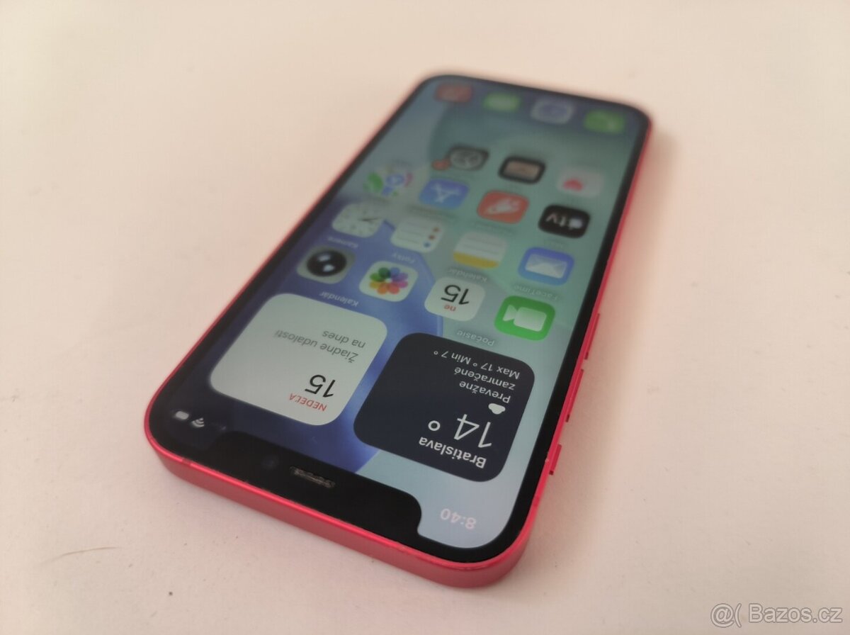 apple iphone 12 mini 64gb Red / Batéria 100% - 3
