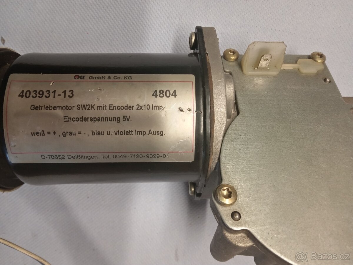 Motor Stěračů Ott 403931-13; 24VDC; Kodér - 3