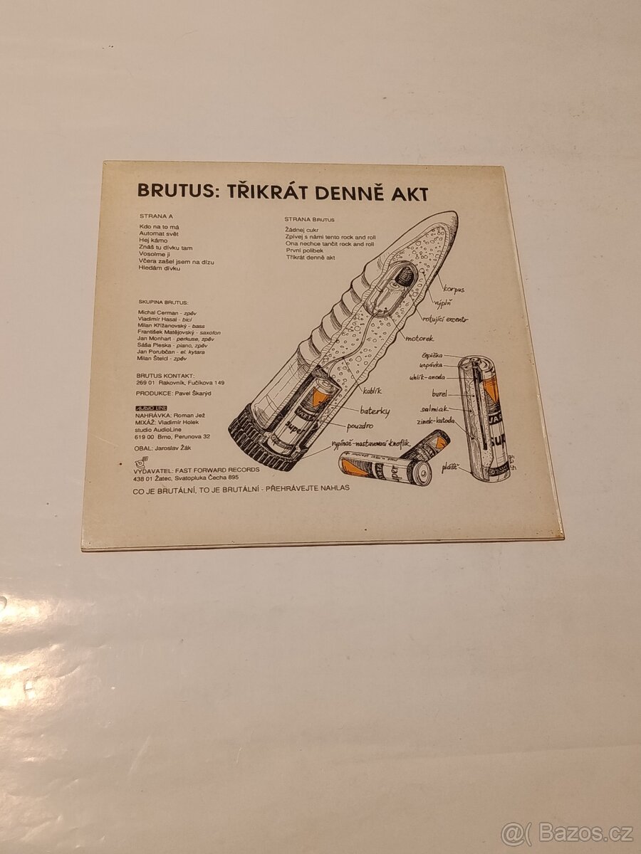 Lp Brutus - Třikrát denně akt - 3
