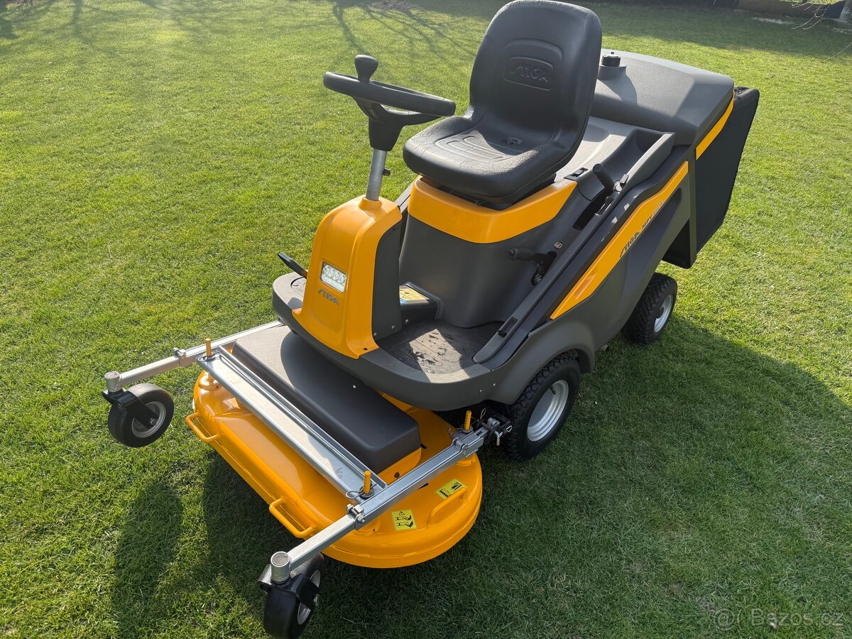 Profesionální zahradní traktor, rieder sekačka - 3