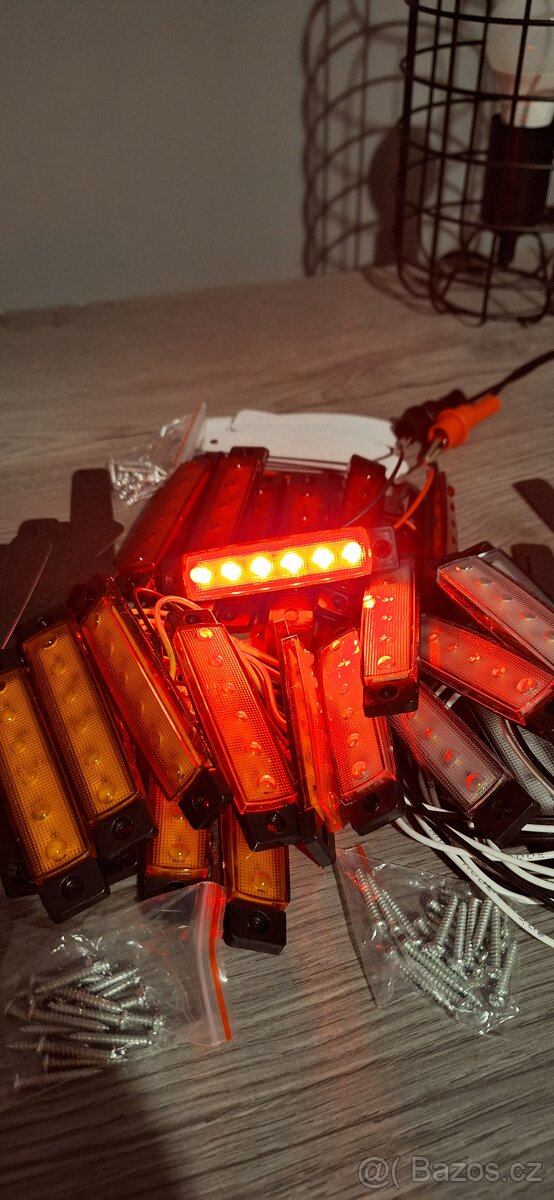 Prodám LED poziční světla 12v-24v