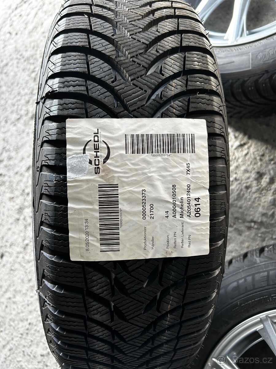 Mercedes C-Class, W205, 205/60/16 zimní sada - 3