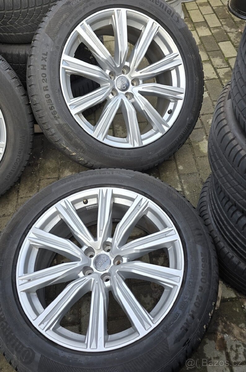 Originální zimni alu sada kol Audi Q8 R20 - 3