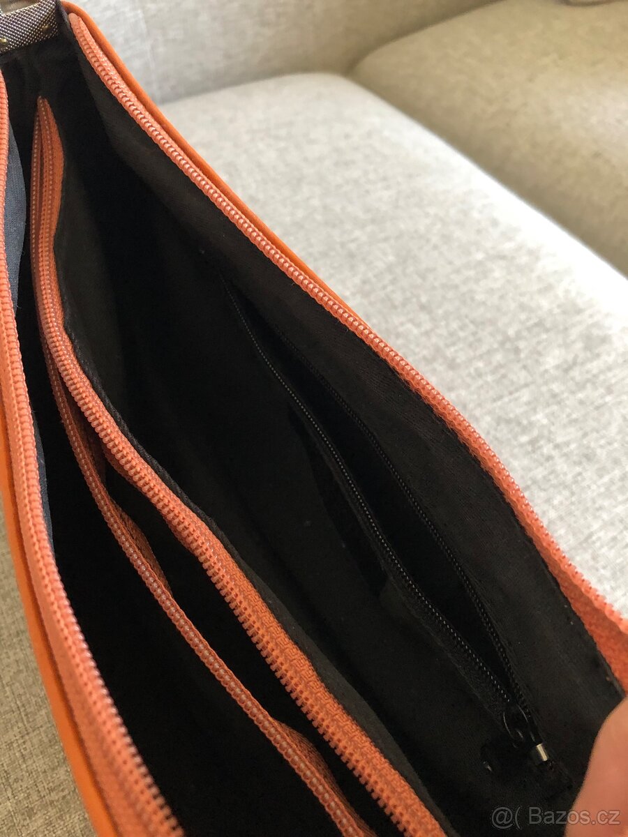 Kožená italská kabelka - 3