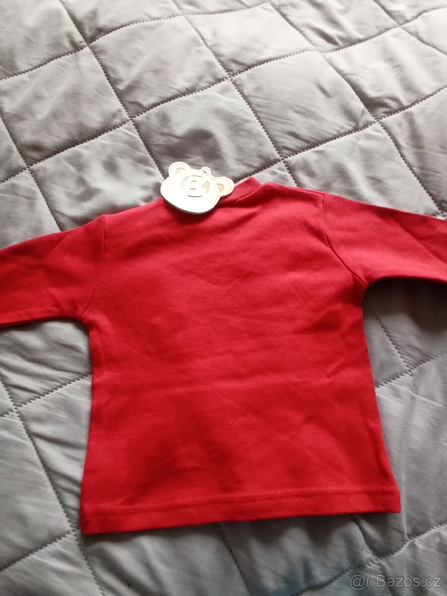 Vánoční tričko vel.62 - 3