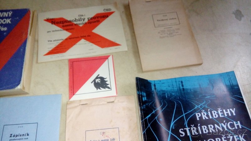 ČSD. Jízdní,oblastní řád atd. - 3