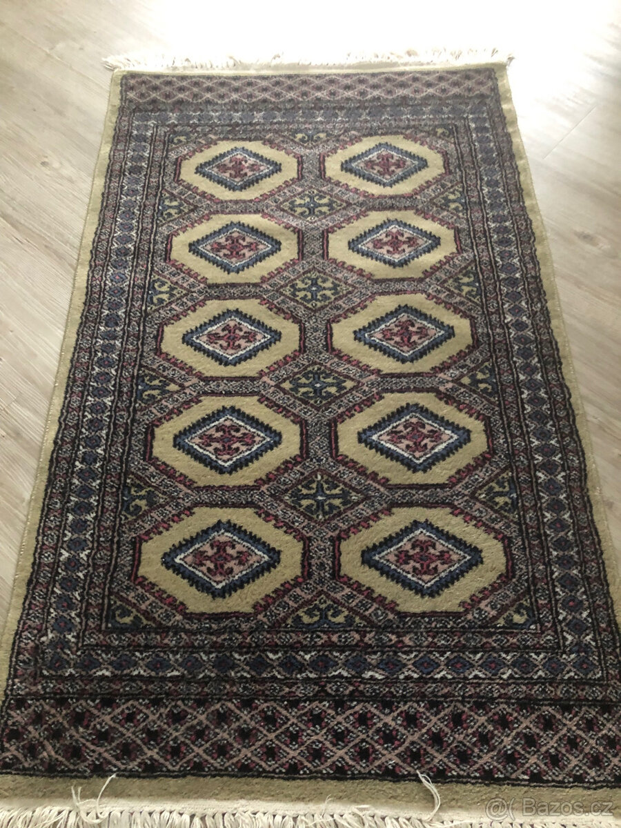 Ručně vázaný koberec, běhoun Buchara - 3