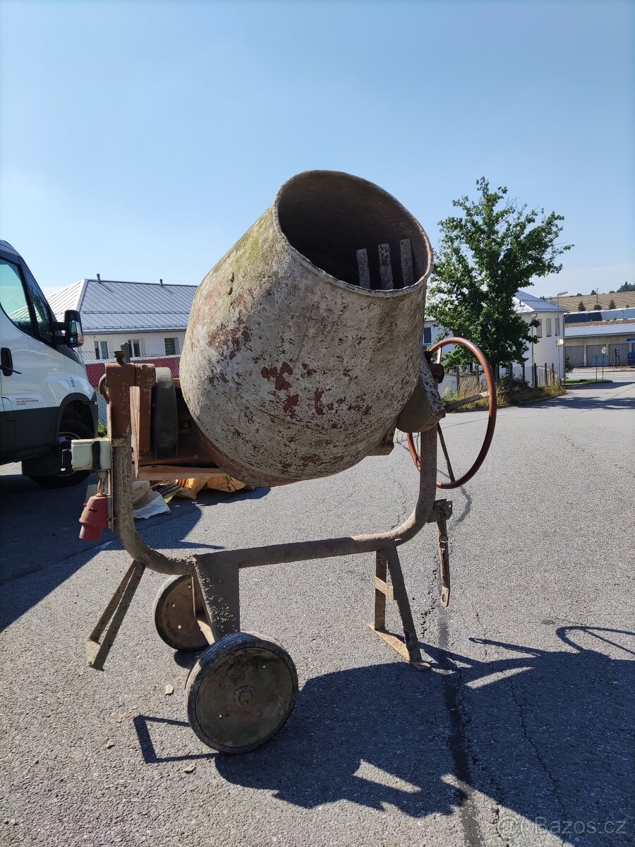 Stavební míchačka 150l - 3
