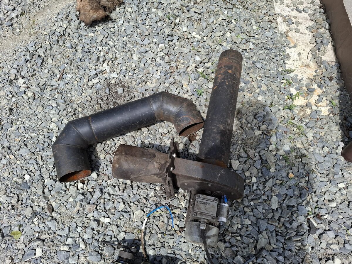 Krokovy motor,ventilator komínu - 3