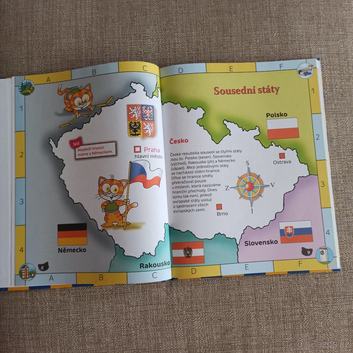 Dětský ilustrovaný atlas Česká republika NOVÝ - 3