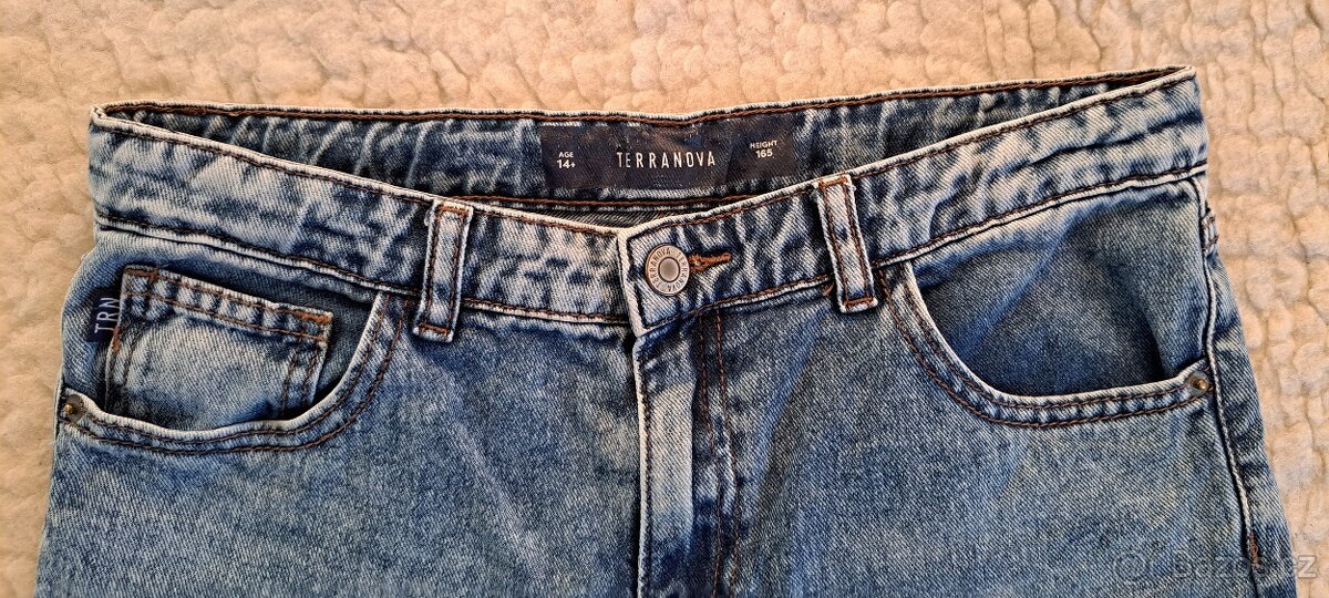Prodám chlapecké džíny, vel.165 zn. TERRANOVA, - 3