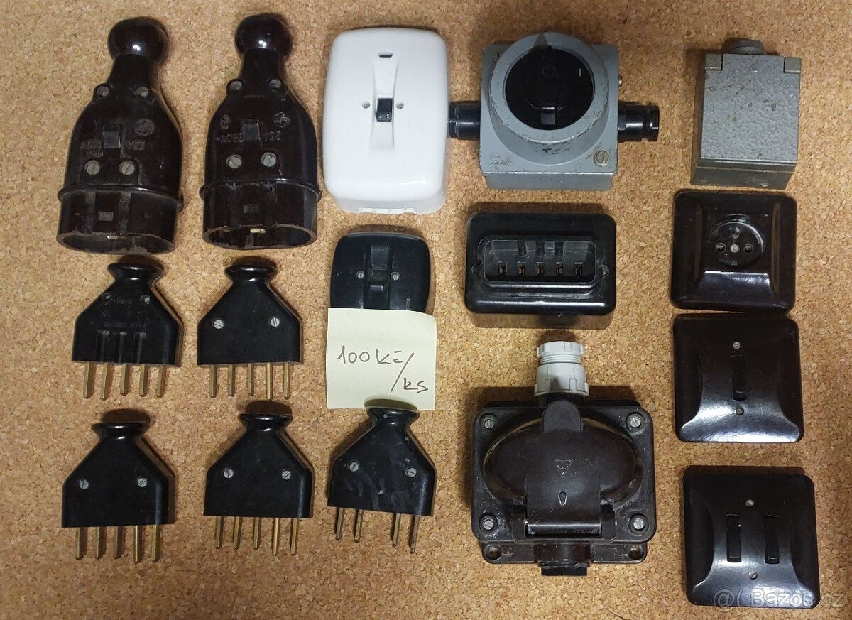 Retro vypínače a zásuvky - 3