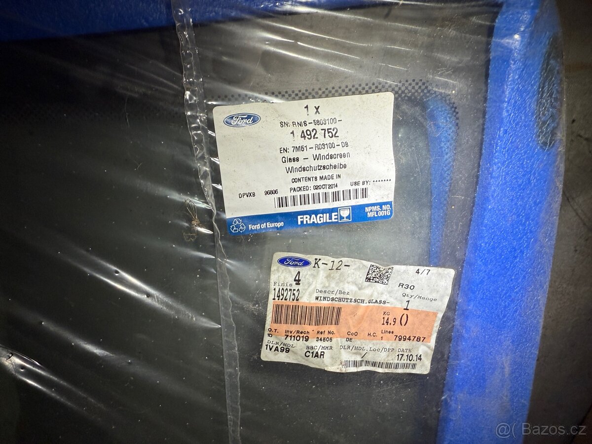 Čelní sklo originál Ford C-Max-NOVÉ - 3
