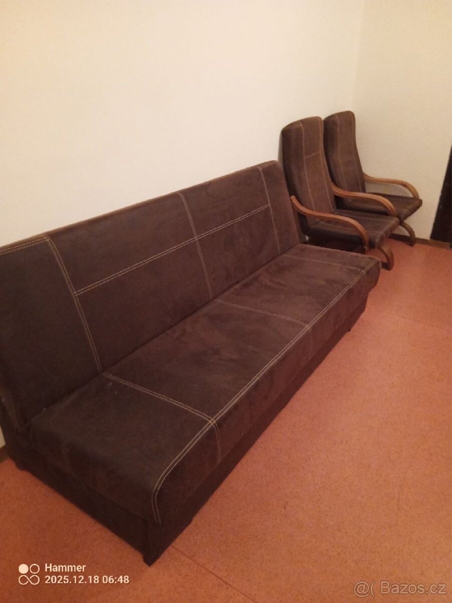 Gauč a 2 židle - 3