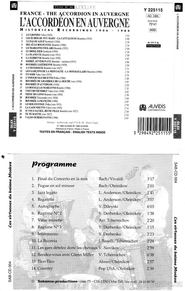 Akordeon CD 6; - 3