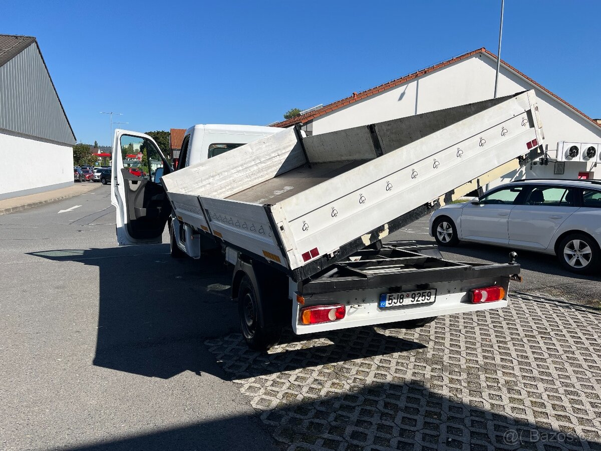 Půjčení pronájem sklápěč valník do 3,5t - 3stranný valník - 3