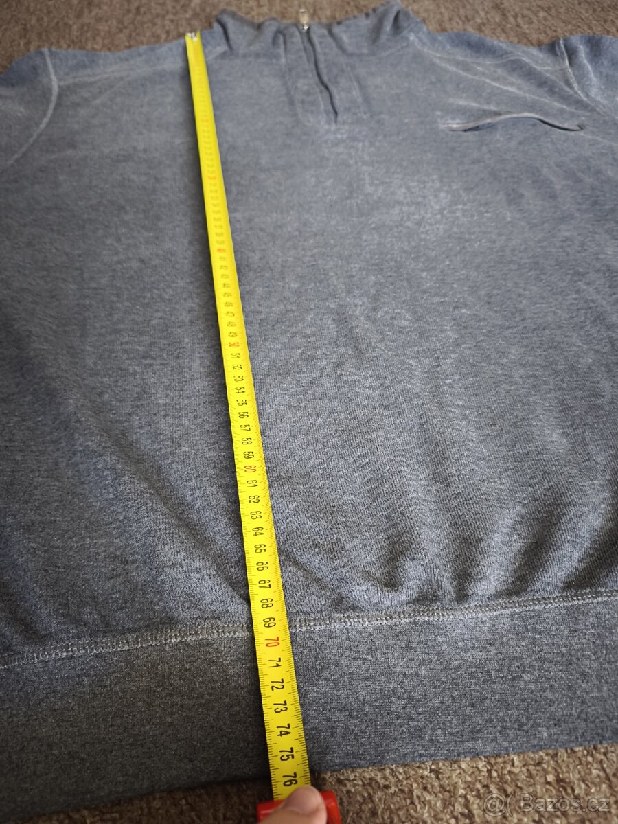 Pánská mikina 5xl šedá - 3