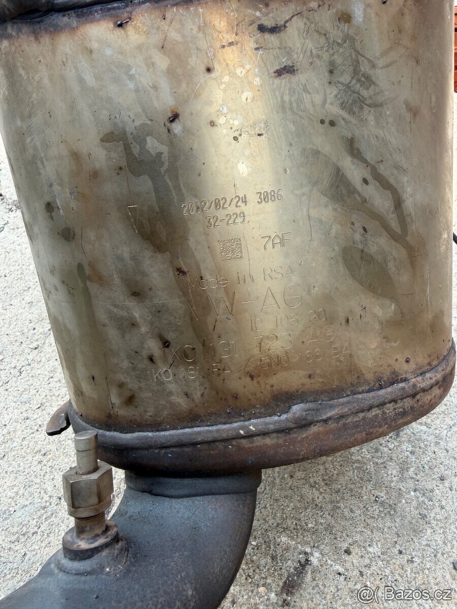 DPF filtr 2.0tdi 1K0131723AG - 3