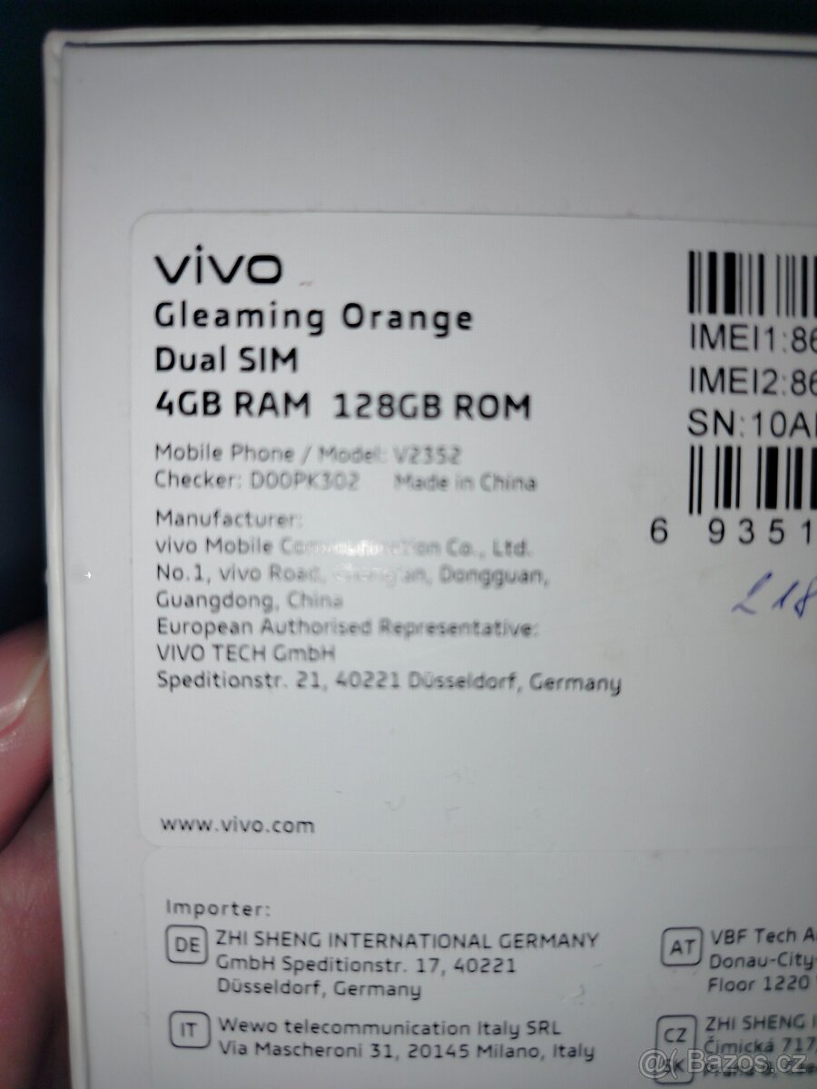 Mobilní telefon Vivo Y28 zanovni - 3