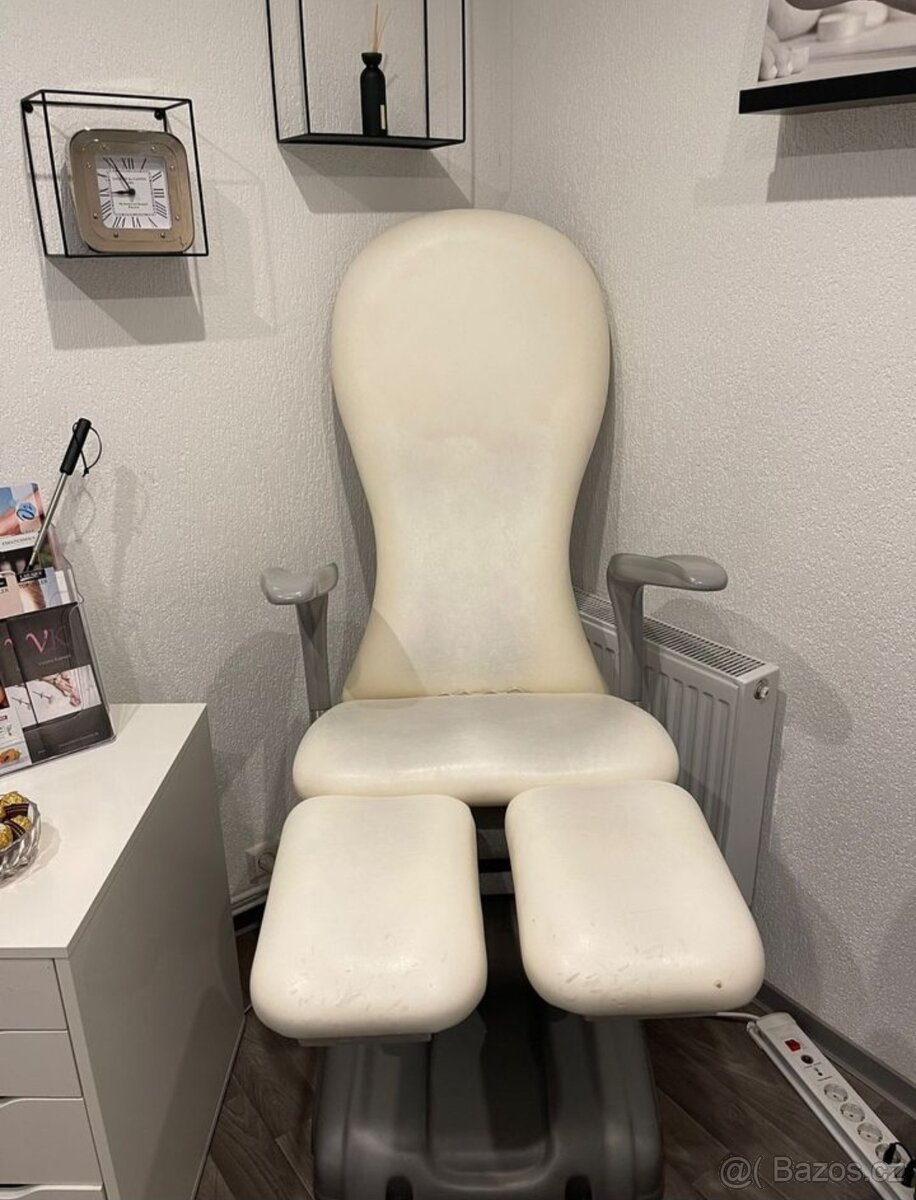 Elektrické Pedikérské křeslo Euroclinic béžové 1motor - 3