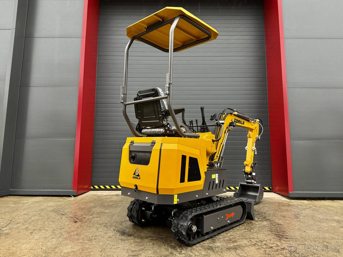 Pásový minibagr G10S I LITE 2026 - najeto 2mth AKCE lžice ZD - 3