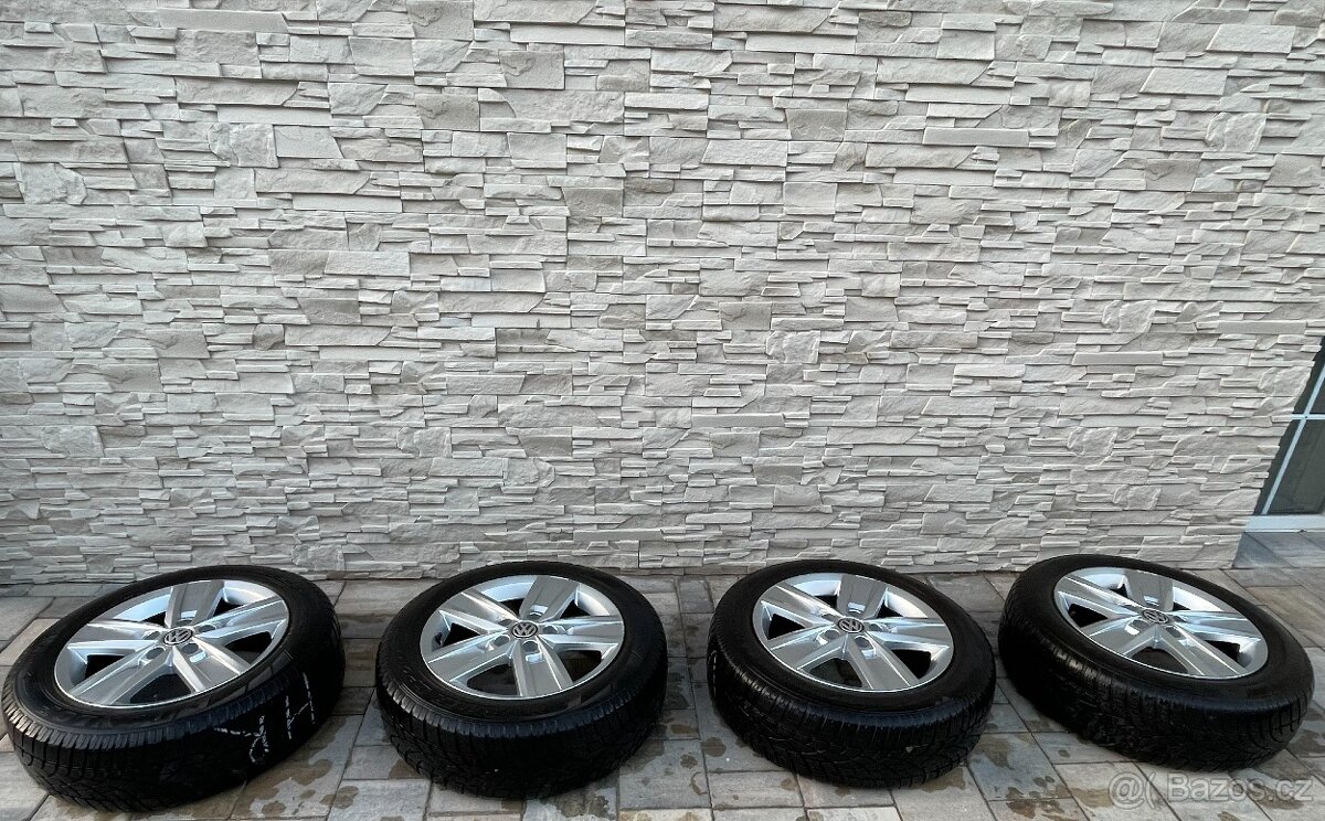 Original VW zimní alu kola R17 DEVONPORT T5 T6 T6.1 Multivan - 3