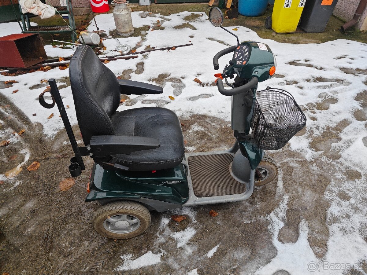 Elektrický invalidní skútr Malibu-Nové baterie - 3