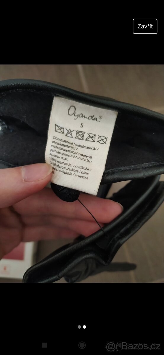 Kožené dámské rukavice - 3