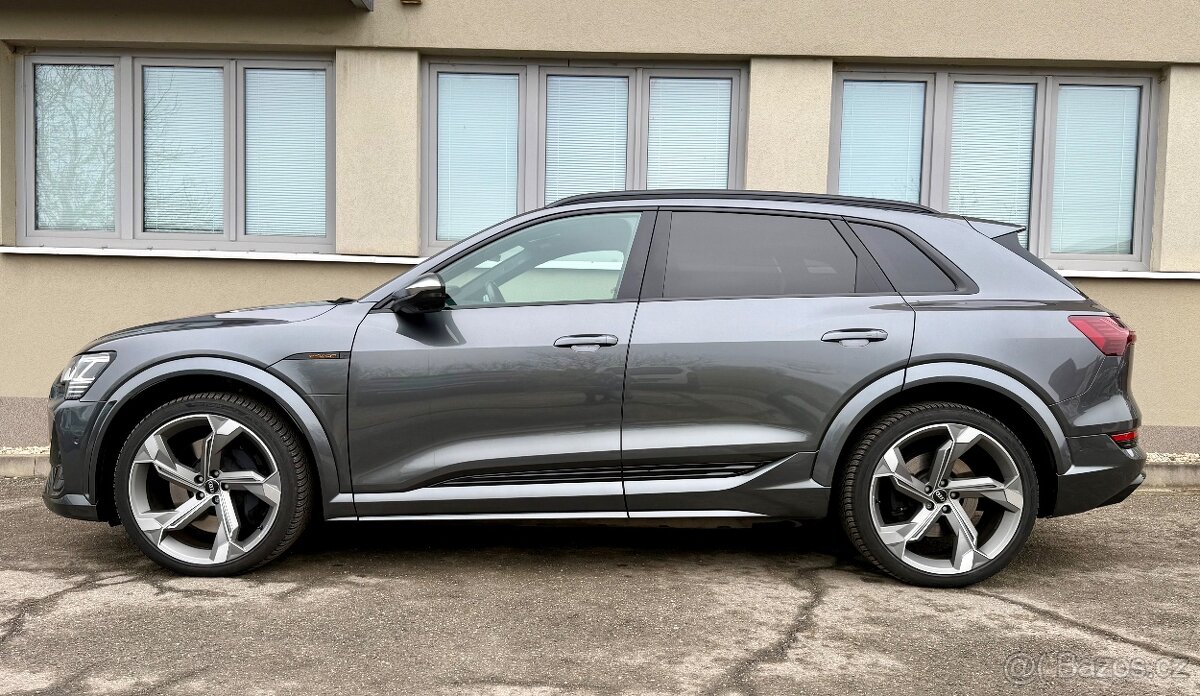 Audi E-Tron S, 370KW, 3/2022, ZARUKA, 38tkm, B&O, DPH - 3