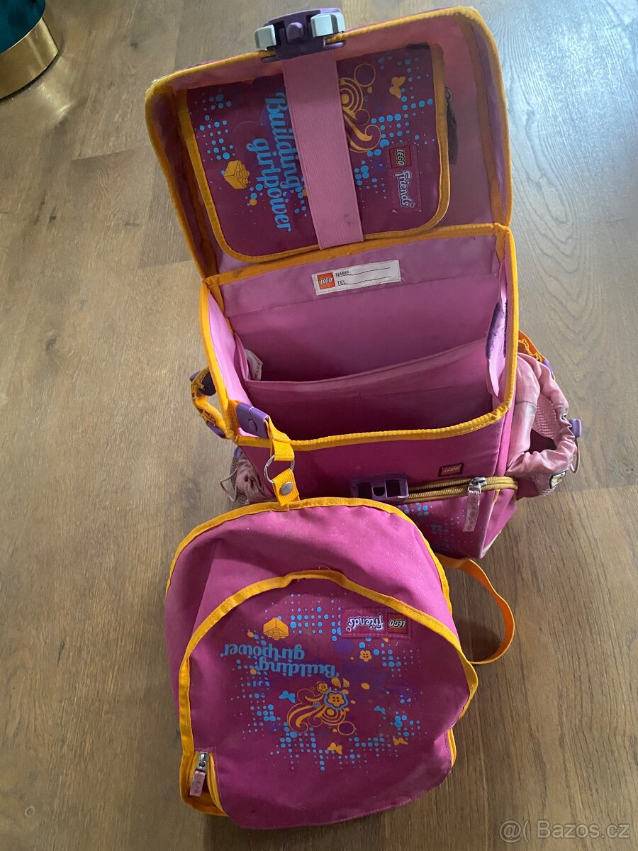Aktovka, batoh, taška, pouzdro lego friends - 3