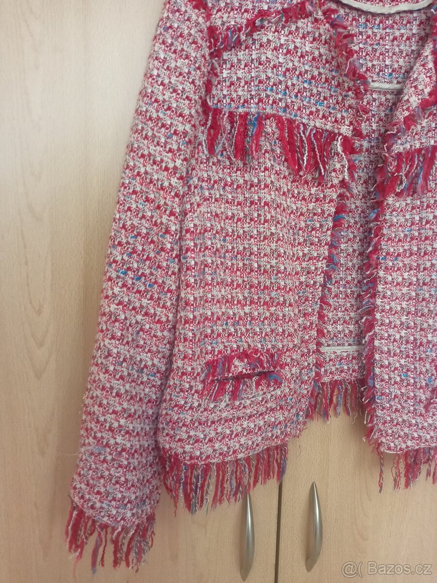 Dámské sako (kabátek) zn. Zara basic, vel. L - 3