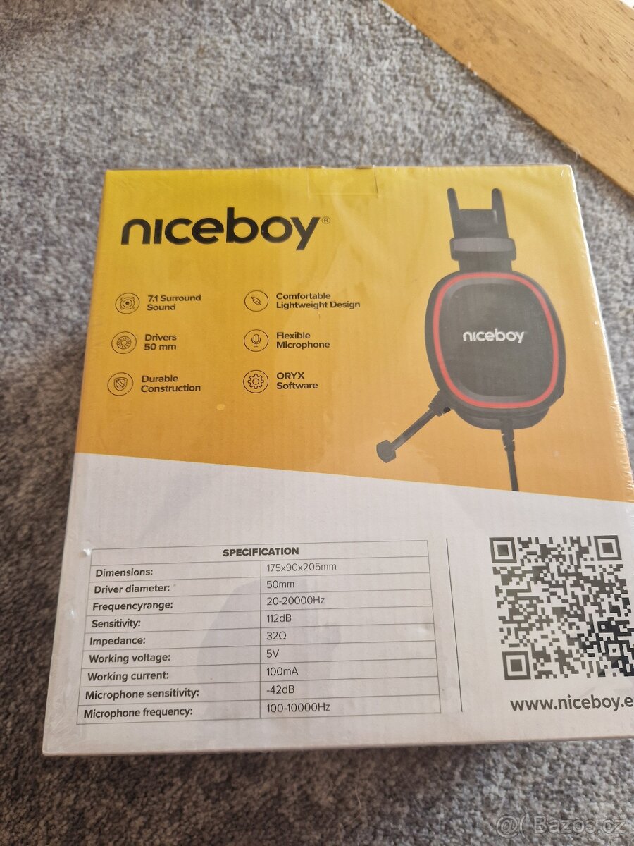 Sluchátka NICEBOY ORYX X330 - 3