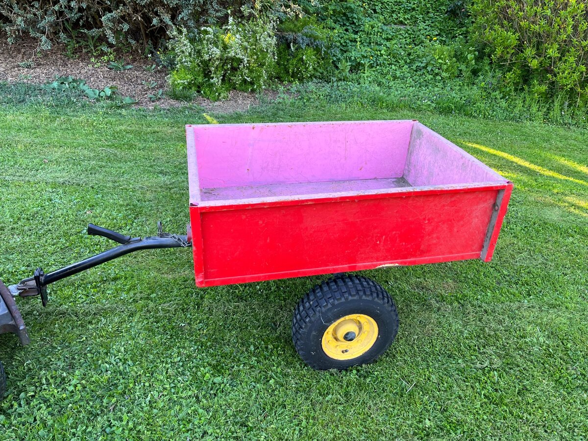 Vozík za zahradní traktor/rider - 3