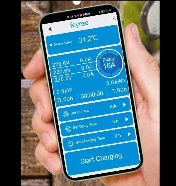 Nabíječka Typ 2 11kW 3F/1F, Wifi/Bluetooth - 3