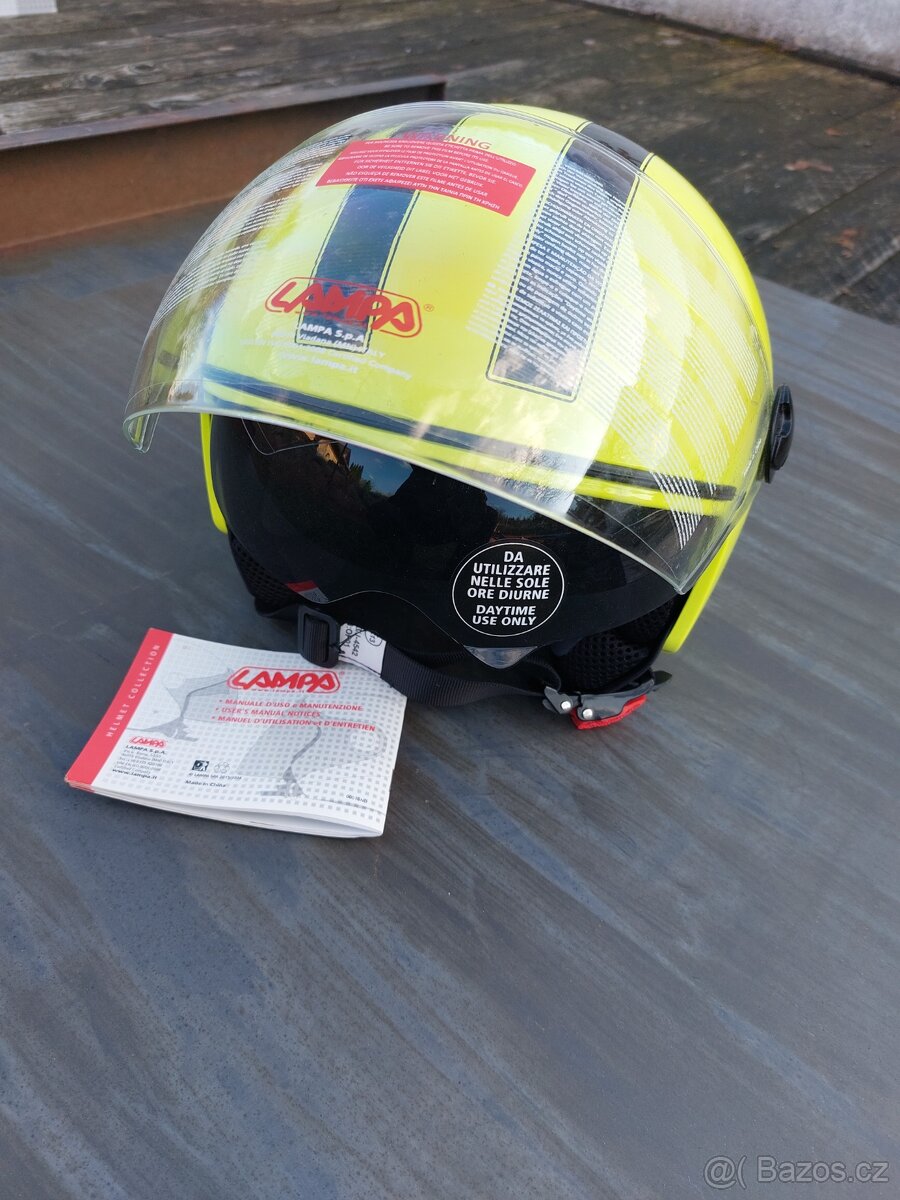 Přilby LAMPA,CAN, plexi LEM - 3