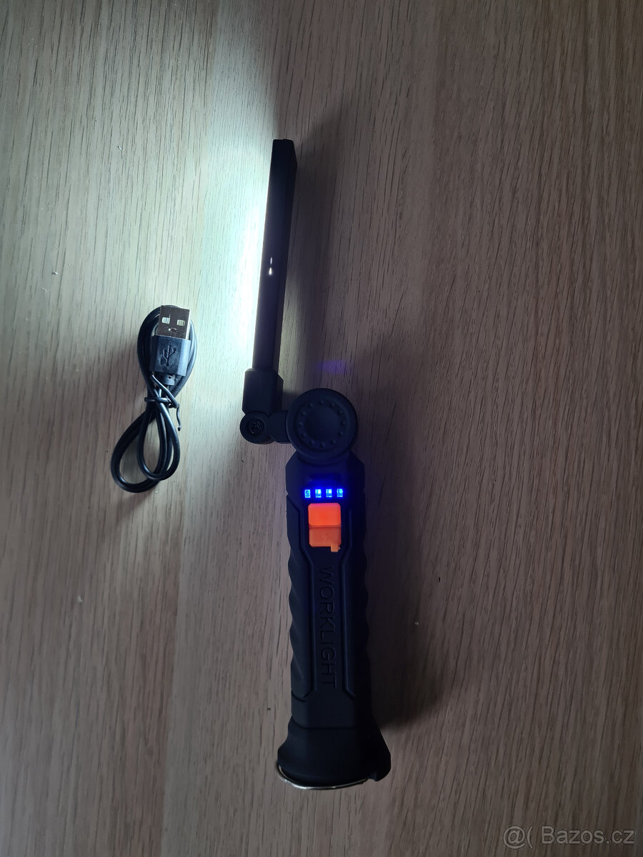 Led lampa s magnetem nová - 3