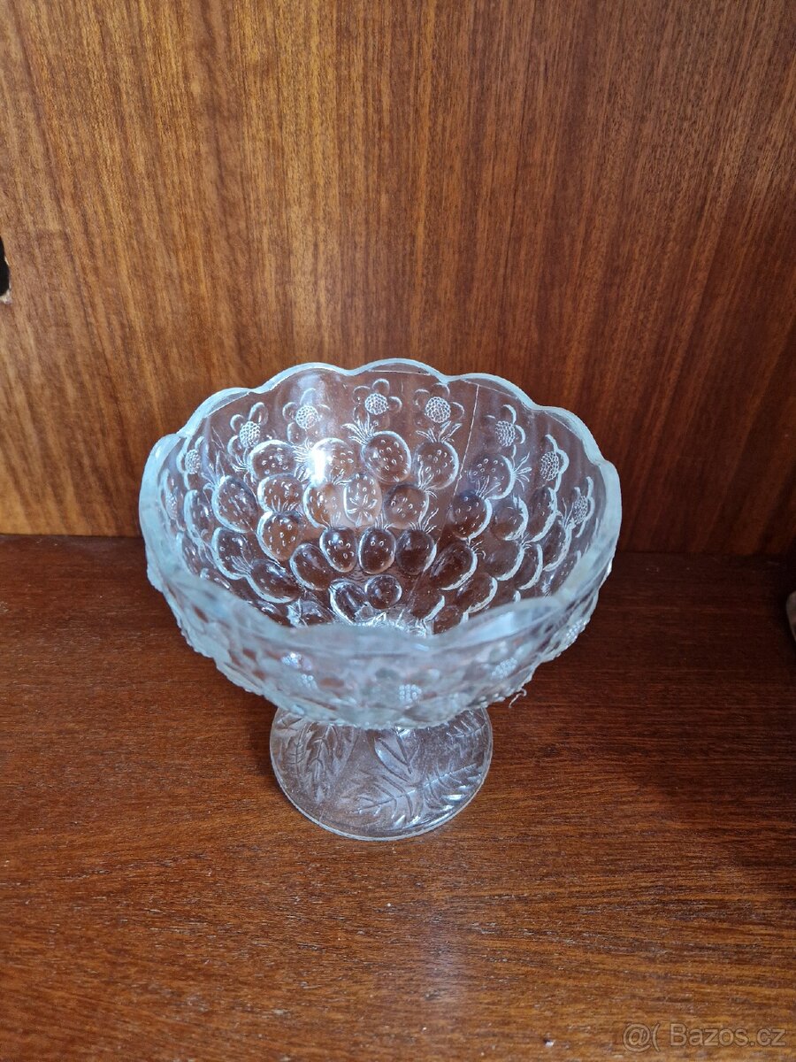 Retro skleněné misky J. Inwald - 3