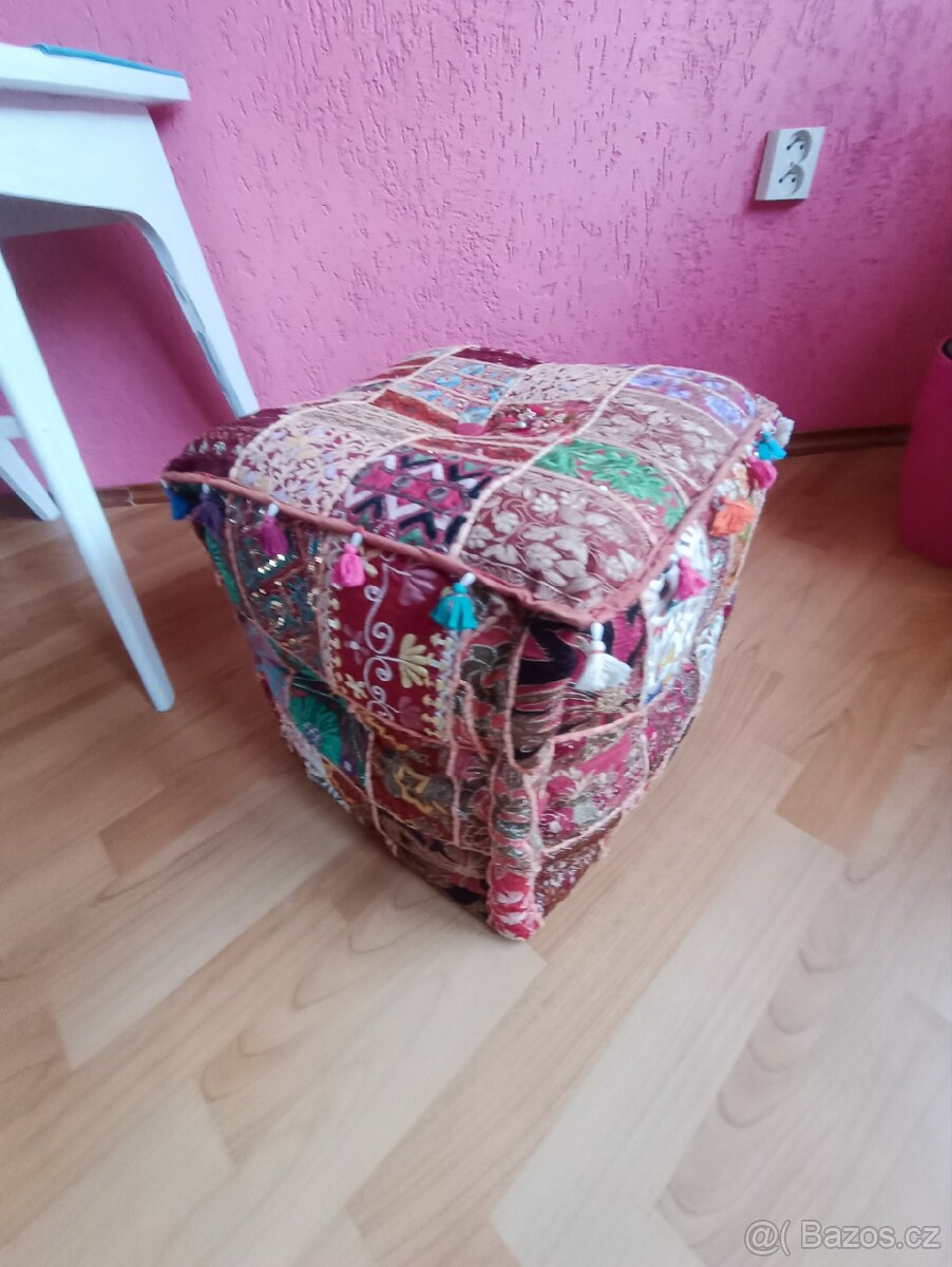 Patchwork taburet - 3