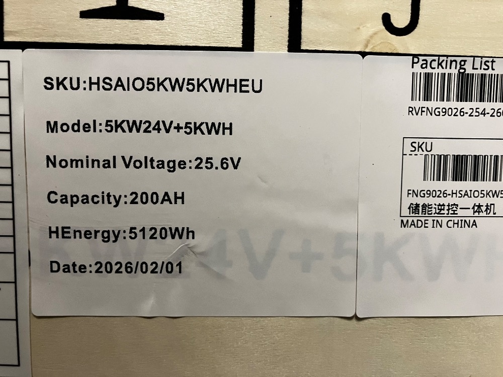 Solární systém 5 kW / 5,12 kWh - 3