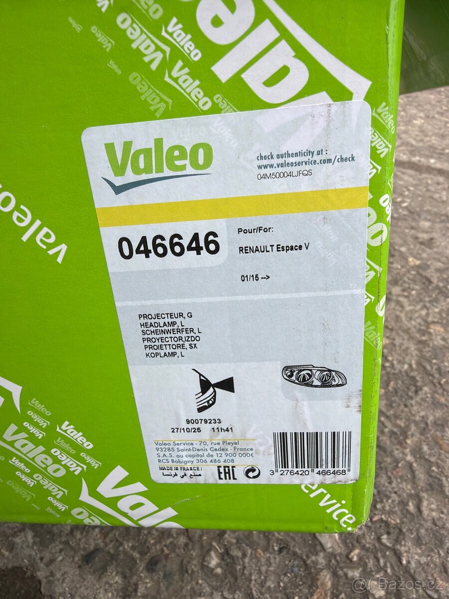 Přední světlomet Renault espace led - 3