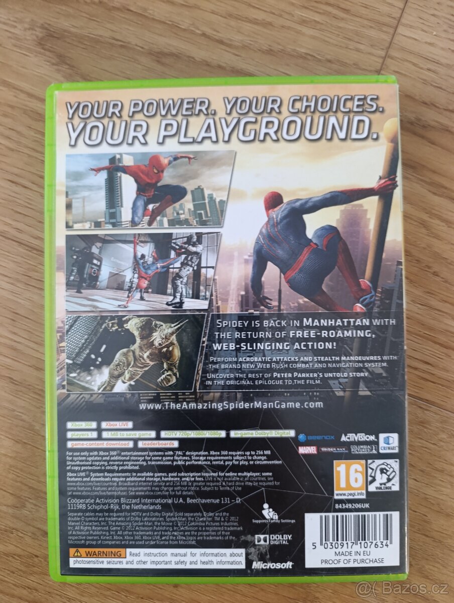 The amazing Spiderman Xbox 360 - 3