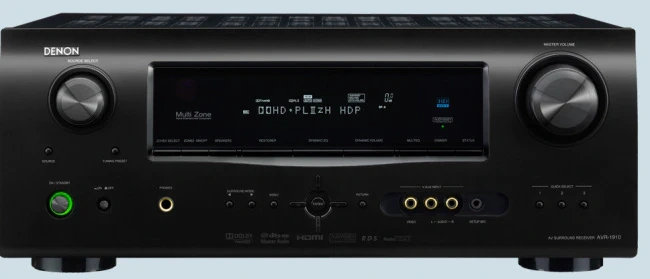 Denon AVR-1910 7.1 AV receiver HDMI, DO, kal.mic, náv., EISA - 3