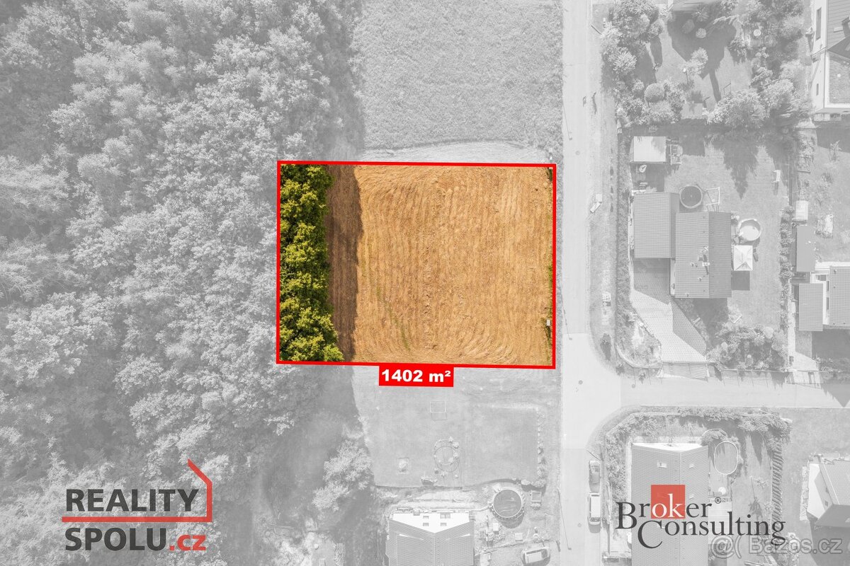 Prodej, pozemky/bydlení, 1402 m2, Pelíkovická 752, 46342 Hod - 3