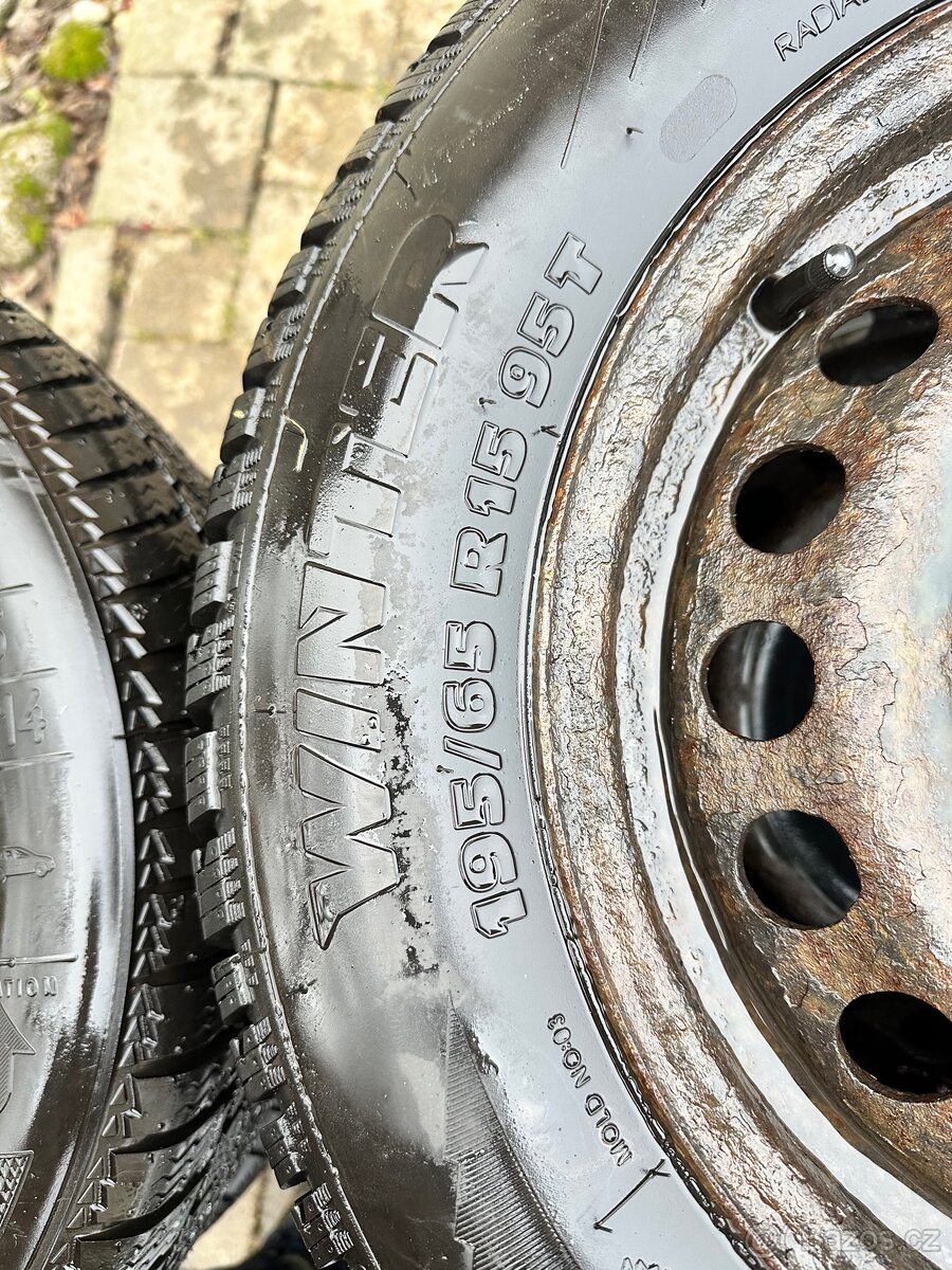 AKCE až 50% Zimní pneu Tigar s disky 195/65 R15 95T - 3