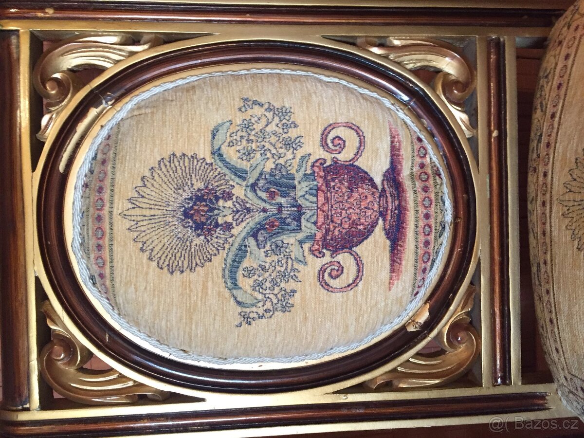 Starožitné dřevěné židle - 3