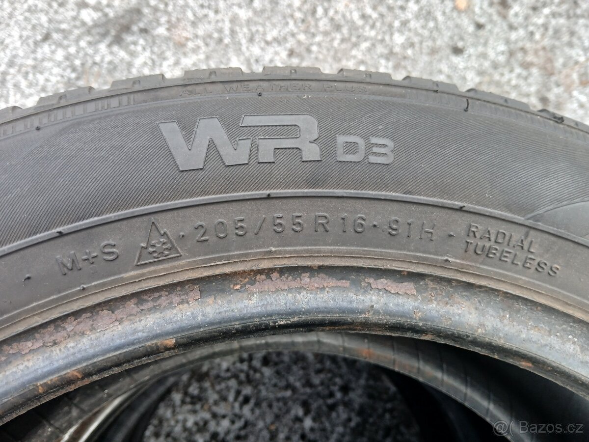 zimní pneu 205/55 r16 - 3