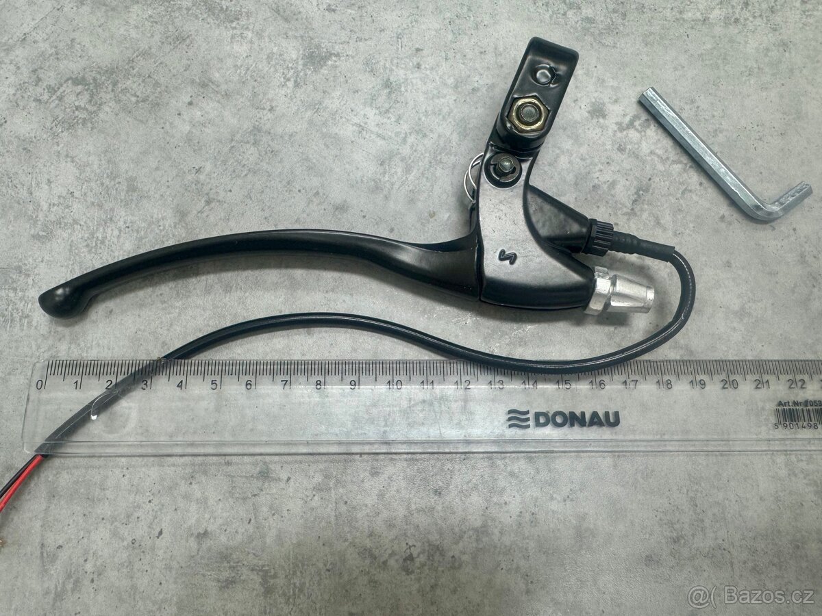 Sada brzdových páček na motorku/skutr/elektrokolo - 3