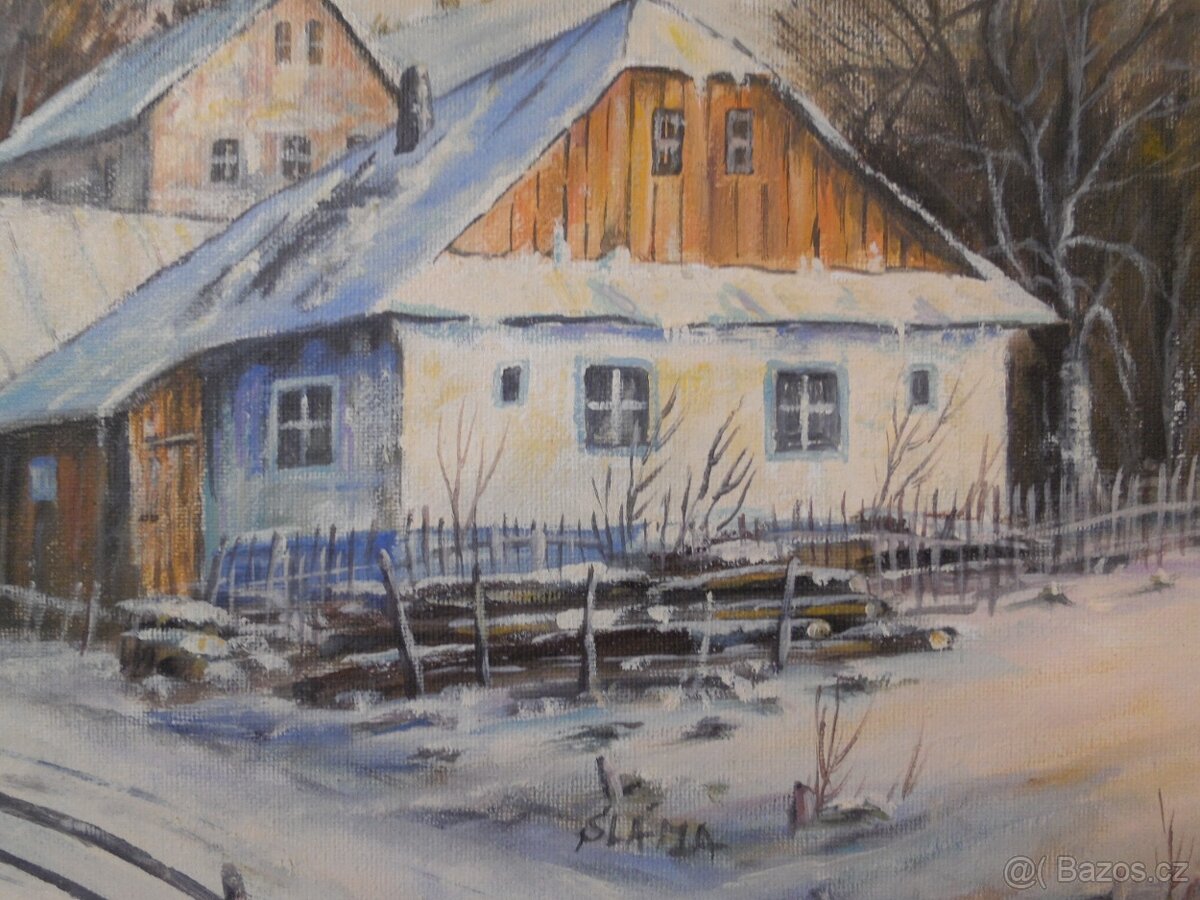 Obraz Zima v Krušnohoří - 3